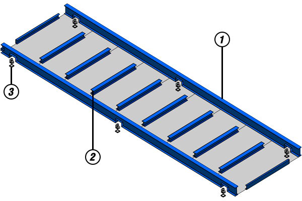 โครงสร้างเครื่องชั่งรถบรรทุกขนาด 3 x 18 เมตร