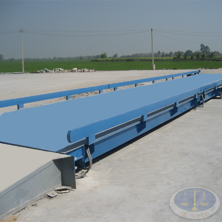 เครื่องชั่งรถบรรทุกแบบพื้นเหล็ก