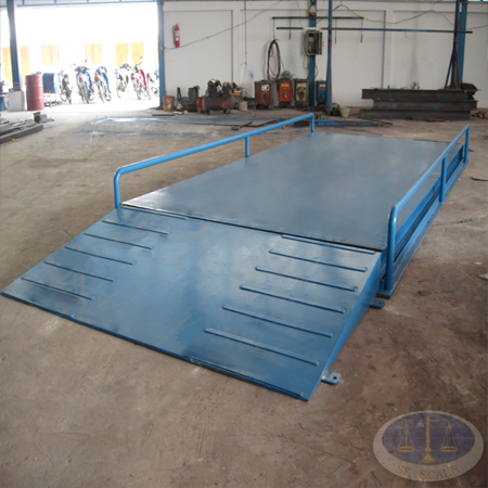 เครื่องชั่งรถบรรทุกแบบแท่นโมบาย