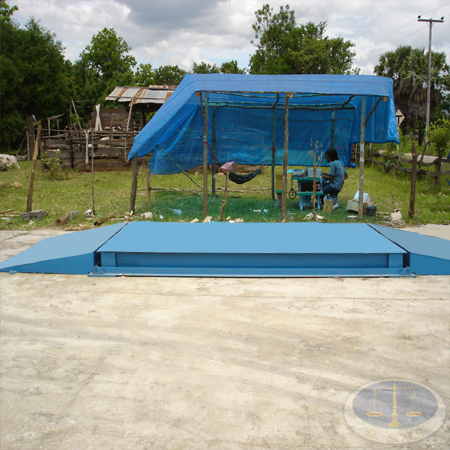 เครื่องชั่งรถบรรทุกแบบแท่นโมบาย