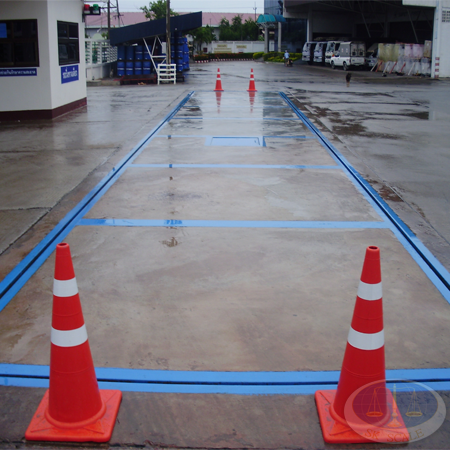 เครื่องชั่งรถบรรทุกแบบฝังบ่อ