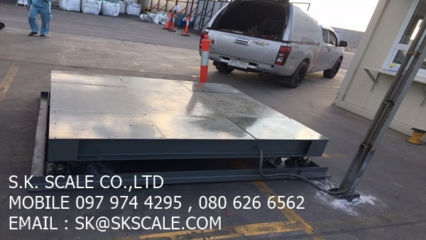 เครื่องชั่งวางพื้น พิกัด 5 ตัน