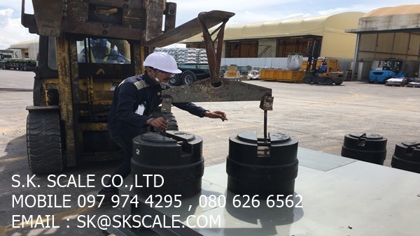 เครื่องชั่งวางพื้น พิกัด 5 ตัน