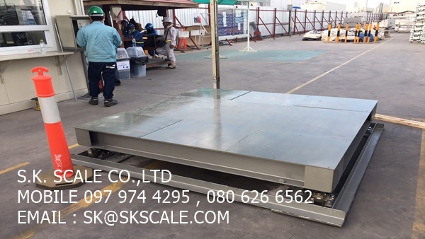 เครื่องชั่งวางพื้น พิกัด 5 ตัน