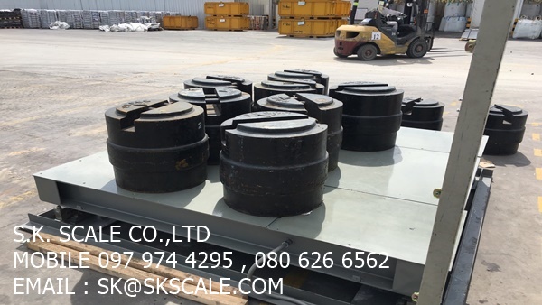 เครื่องชั่งวางพื้น พิกัด 5 ตัน