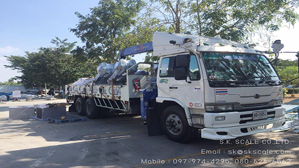 เครื่องบรรจุแป้ง 4 ถังชั่ง