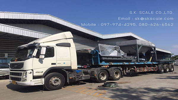 เครื่องบรรจุแป้ง 4 ถังชั่ง