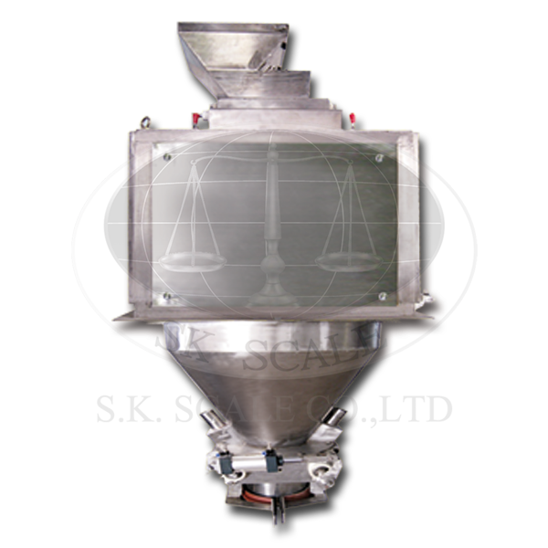 เครื่องบรรจุ 1 หัวชั่ง แบบกลม (Net Weight)